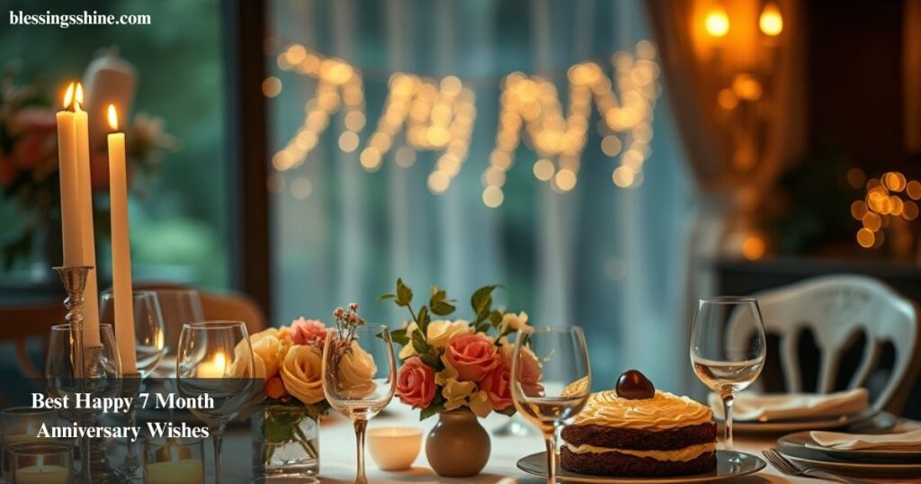 Best Happy 7 Month Anniversary Wishes