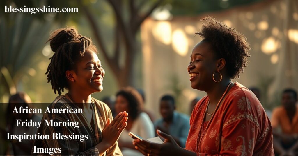 African American Friday Morning Inspiration Blessings Images