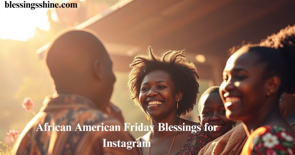 African American Friday Blessings for Instagram