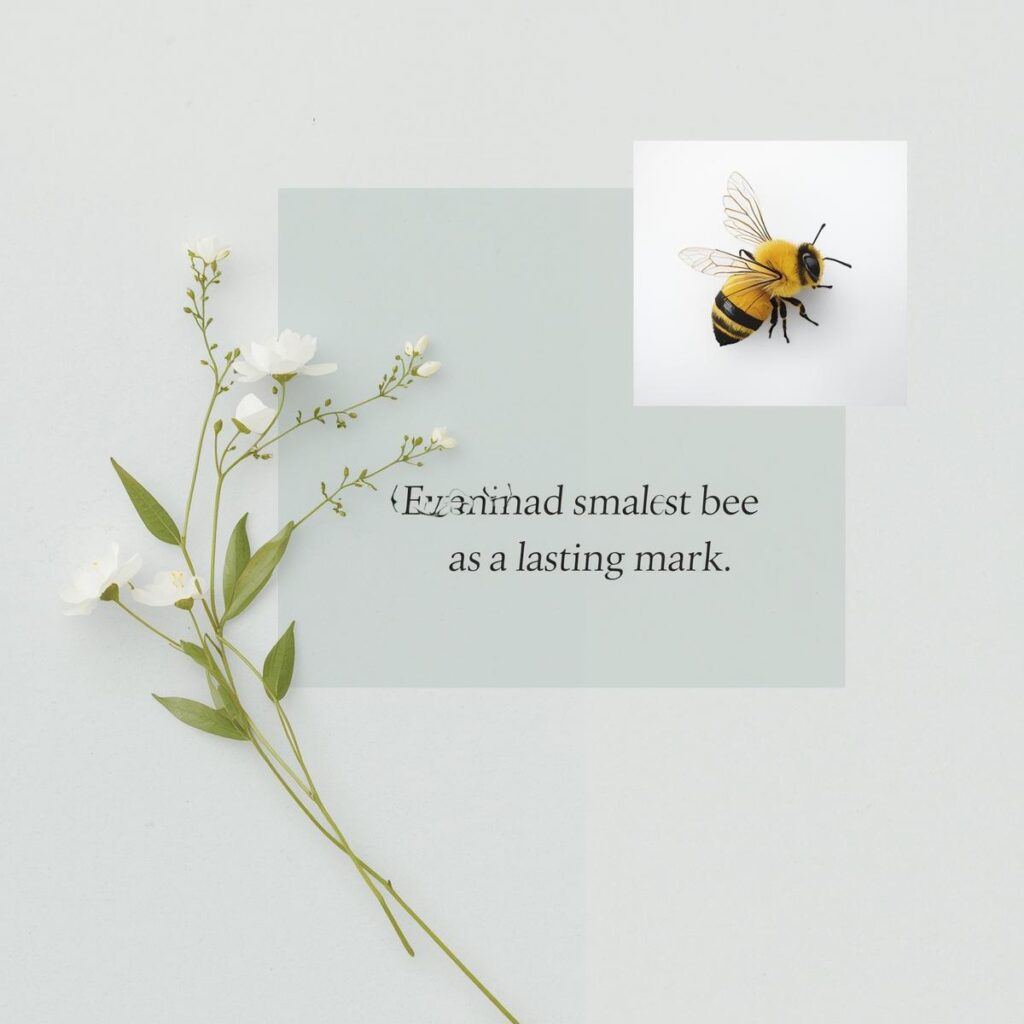 Positive Bee Quotes