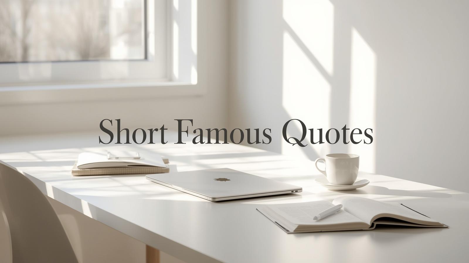 short famous quotes